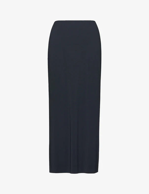 Black pencil skirt on a white background