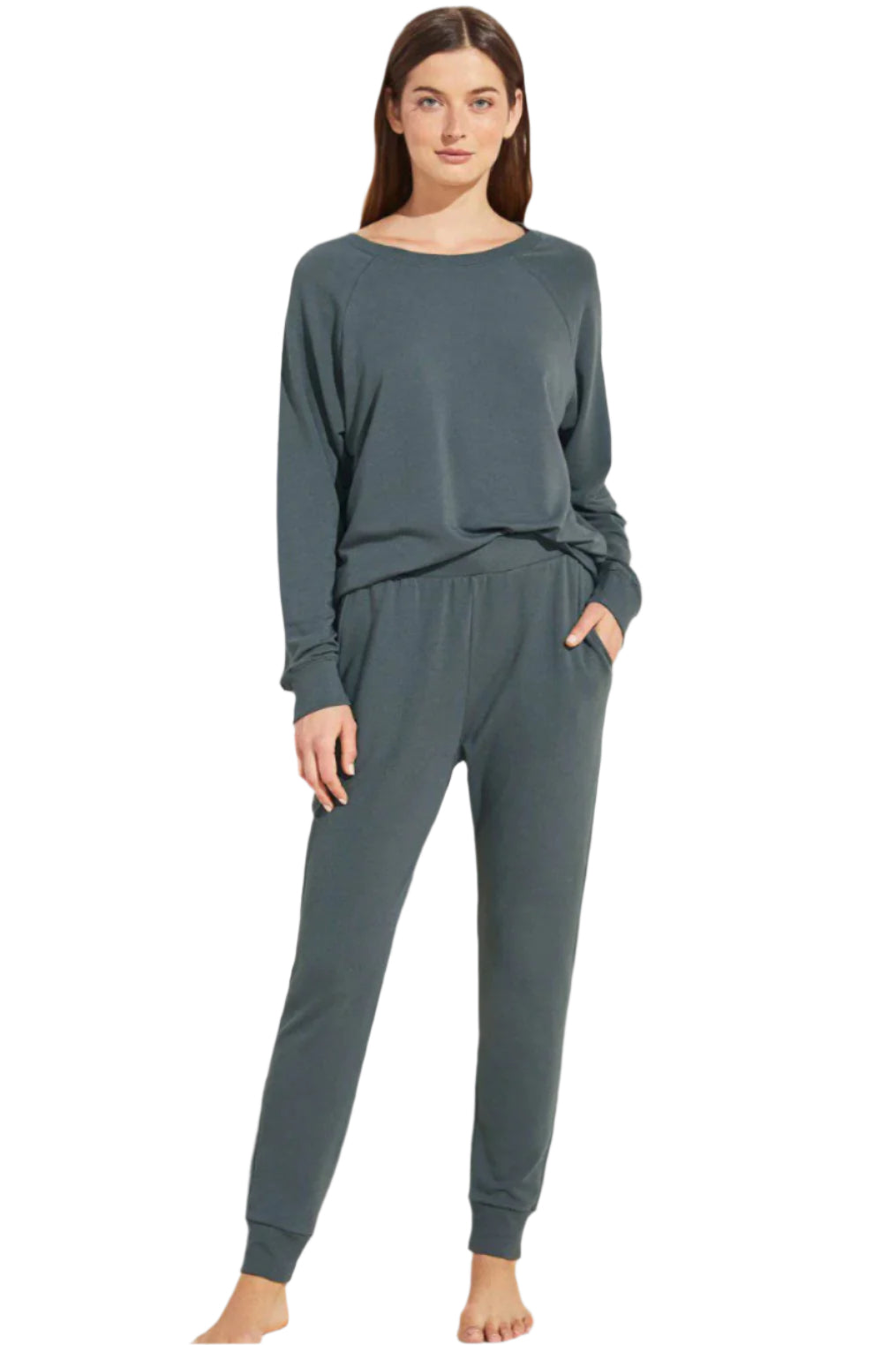 Kelp Blair French Terry Cloth Jogger Pant - OLIVIA PAISLEY