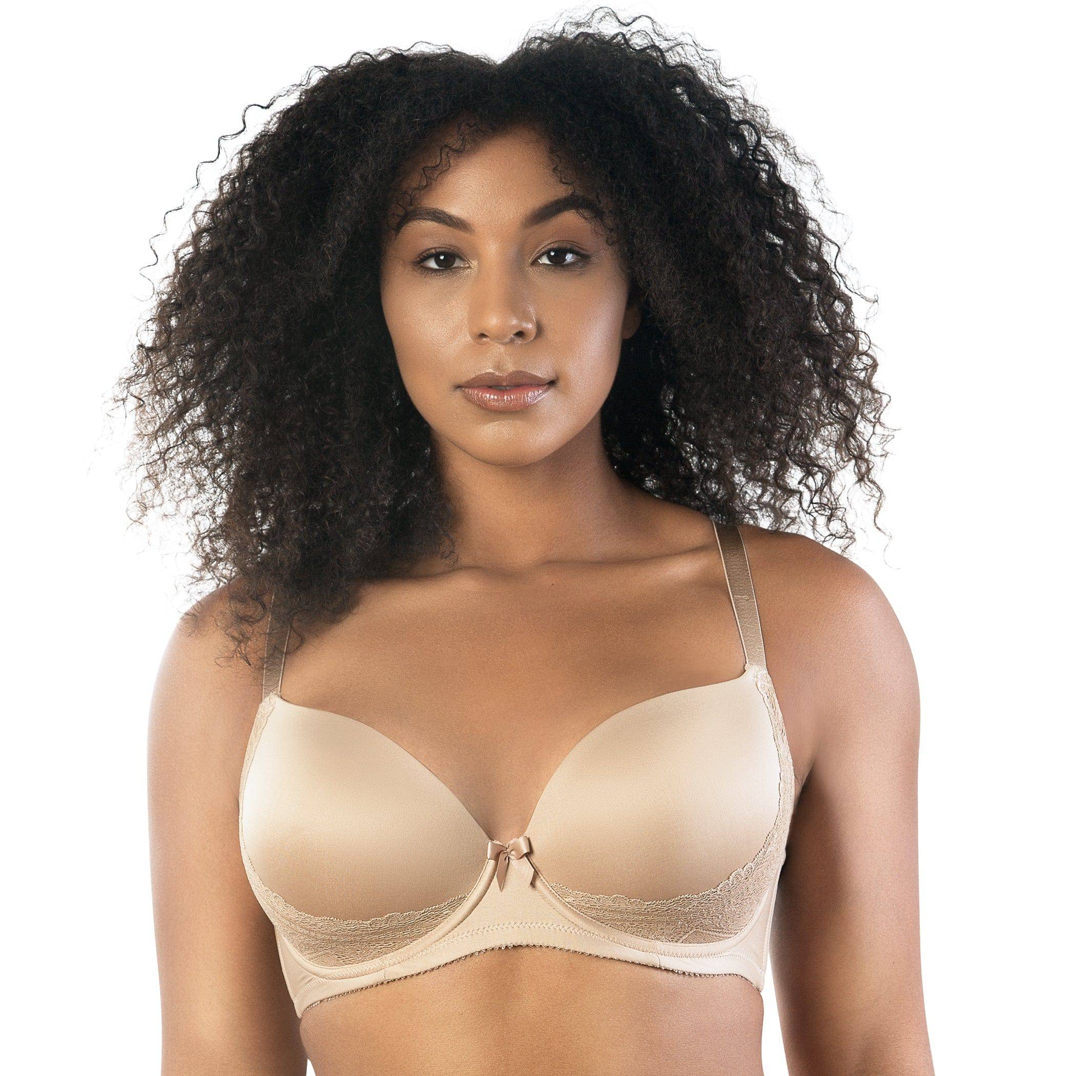 Casey Plunge Molded T-Shirt Bra - OLIVIA PAISLEY