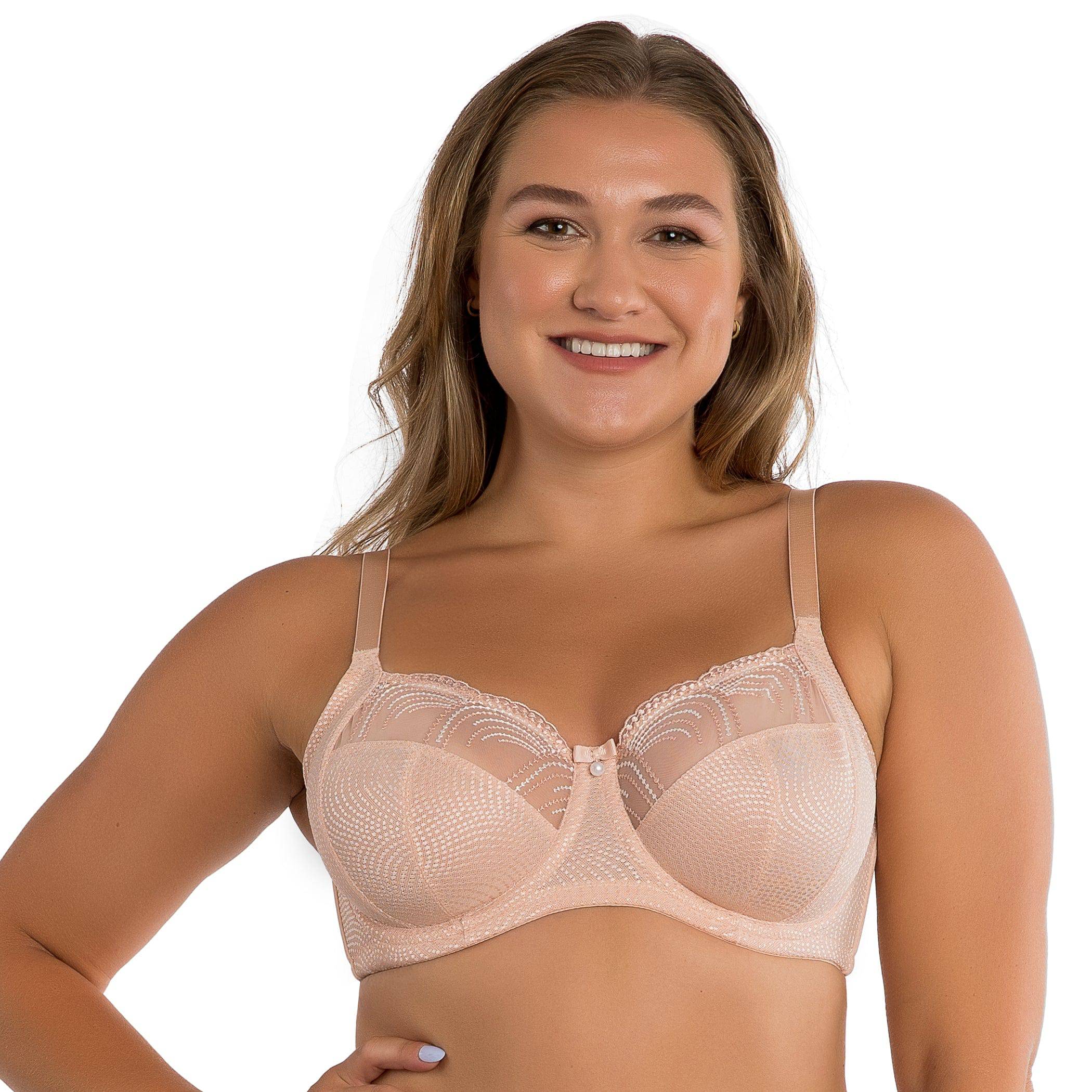 Pearl Elegant Embroidery Contour Unlined Bra - OLIVIA PAISLEY