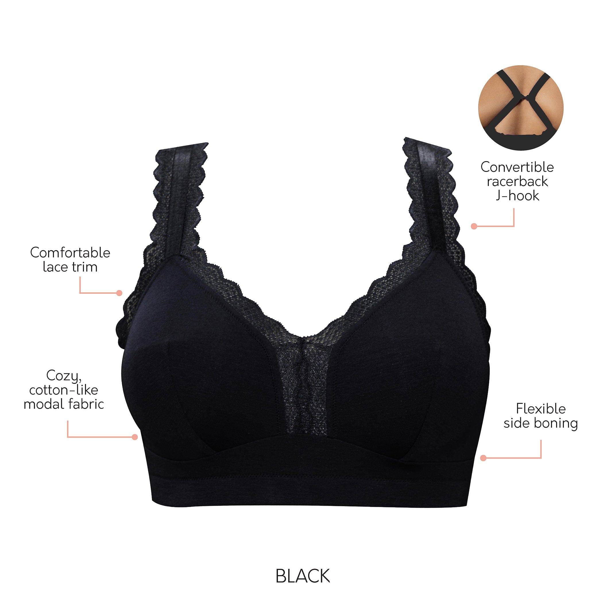MARCIANO Julia Layered Bralette レディース PARFAIT Dalis P5641 Women's Full Busted and Curvy Wire Free