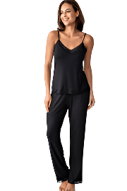 Sofa Loves Lace Soft Comfortable Jersey Trouser Pant - OLIVIA PAISLEY