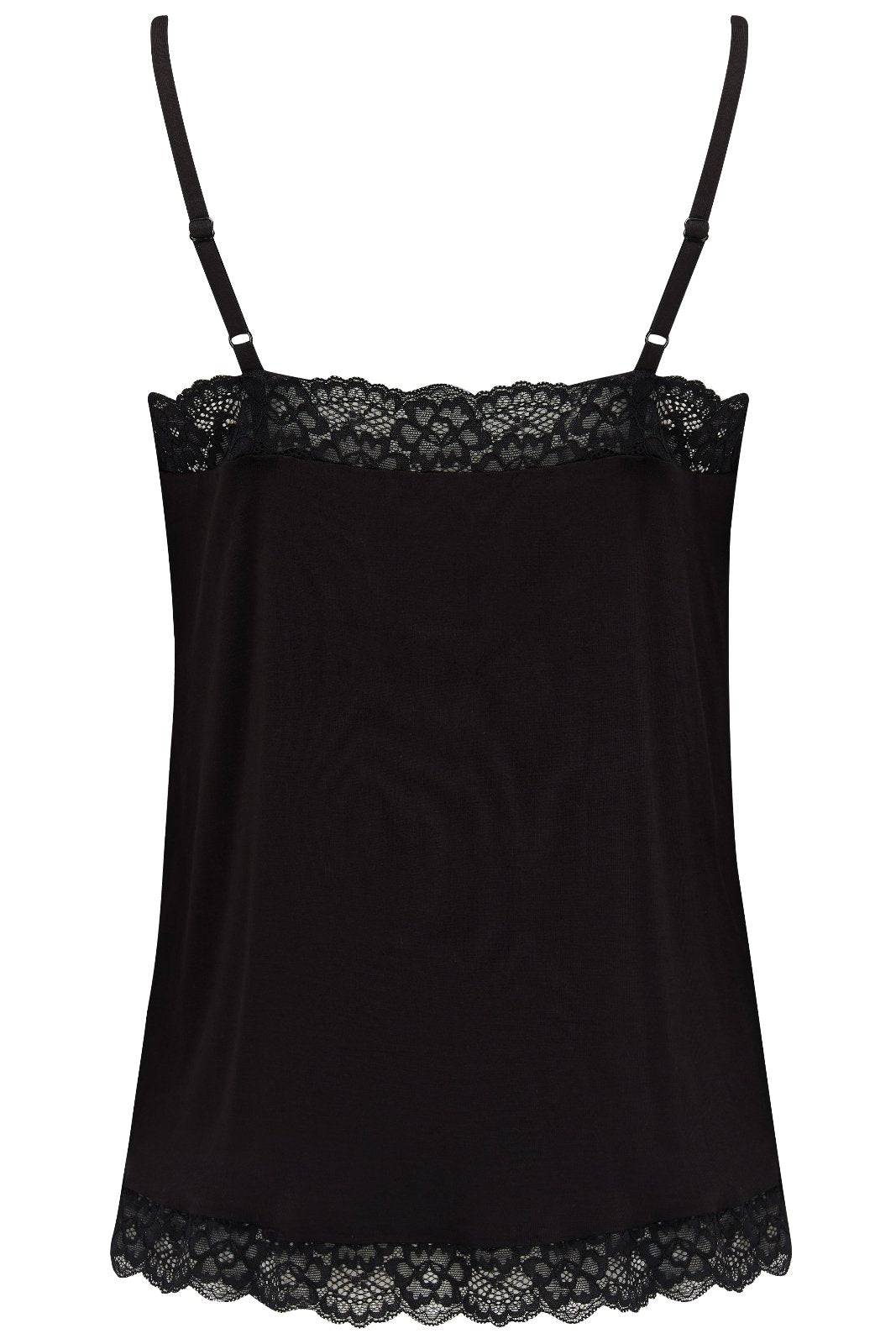 Soft Lace Comfortable Jersey Cami - OLIVIA PAISLEY