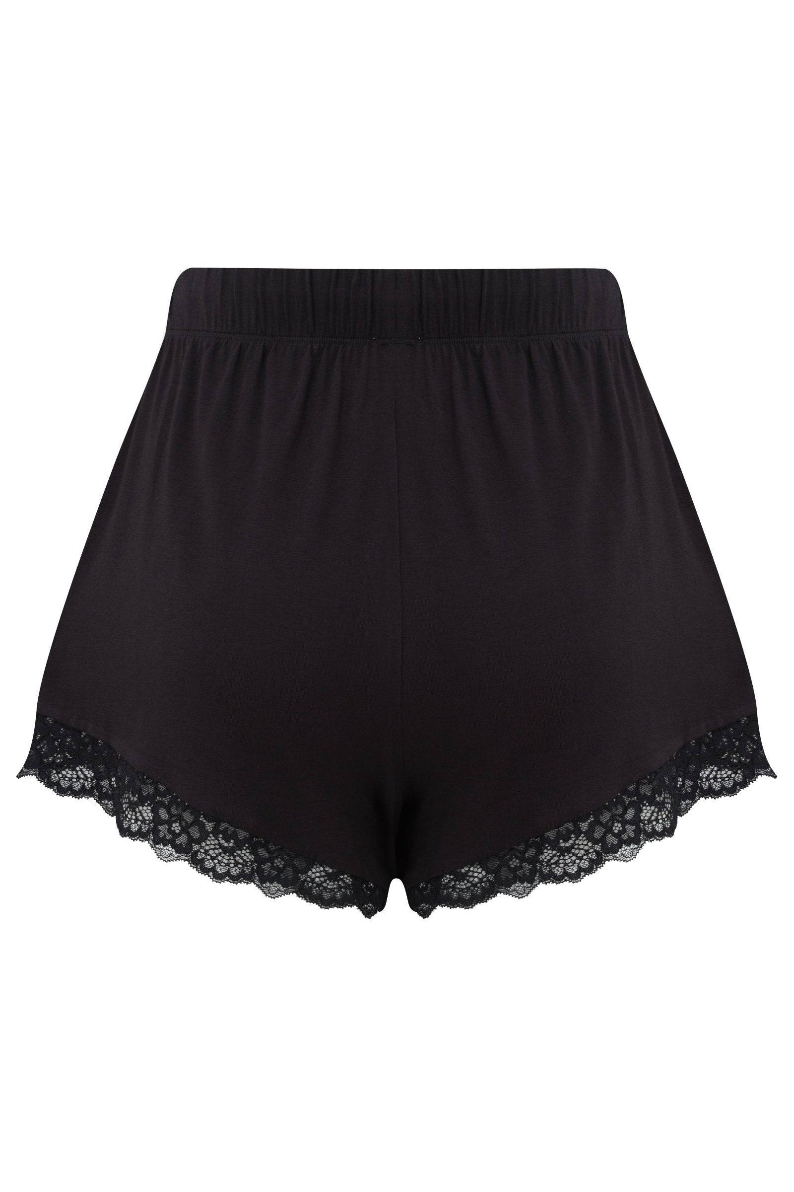 Soft Lace Comfortable Jersey Short - OLIVIA PAISLEY