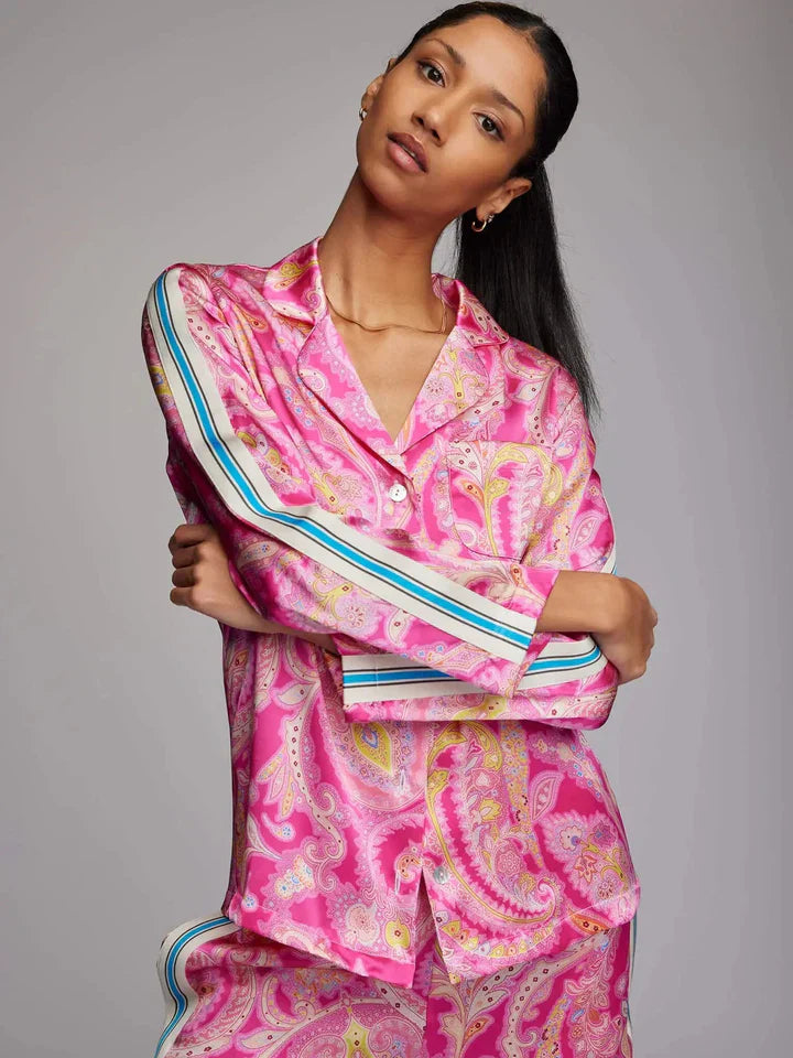 Luxury Paisley Pajama for Elegant Comfort