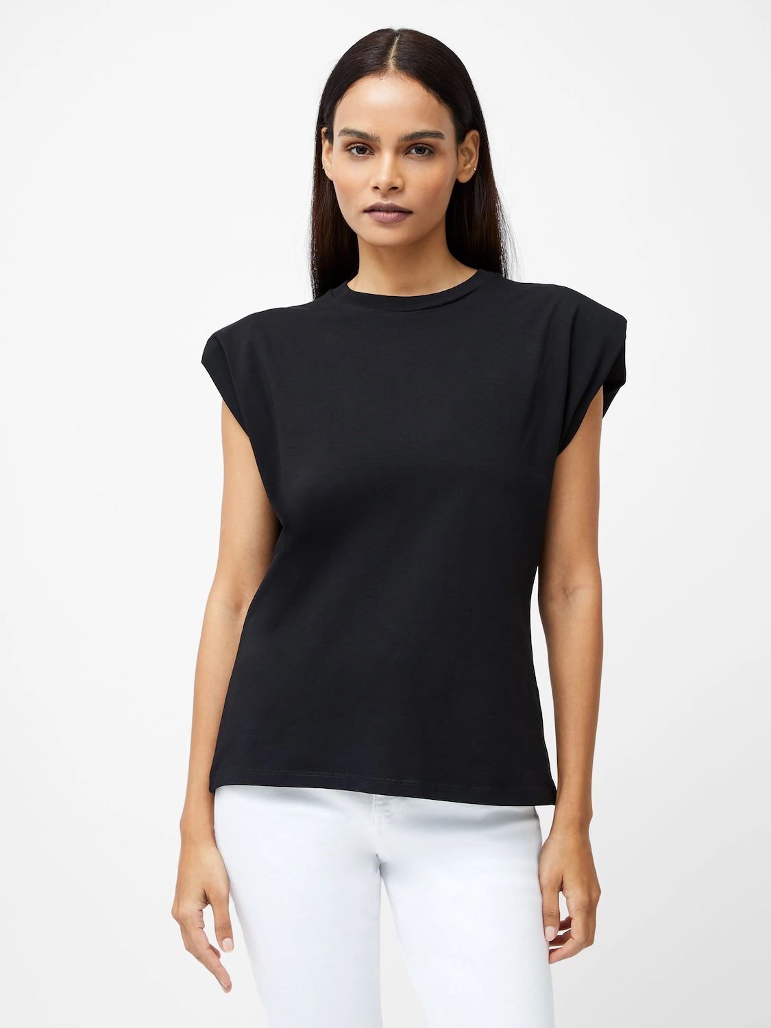 The Comeback of Structure: Camisoles with Shoulder Pads
