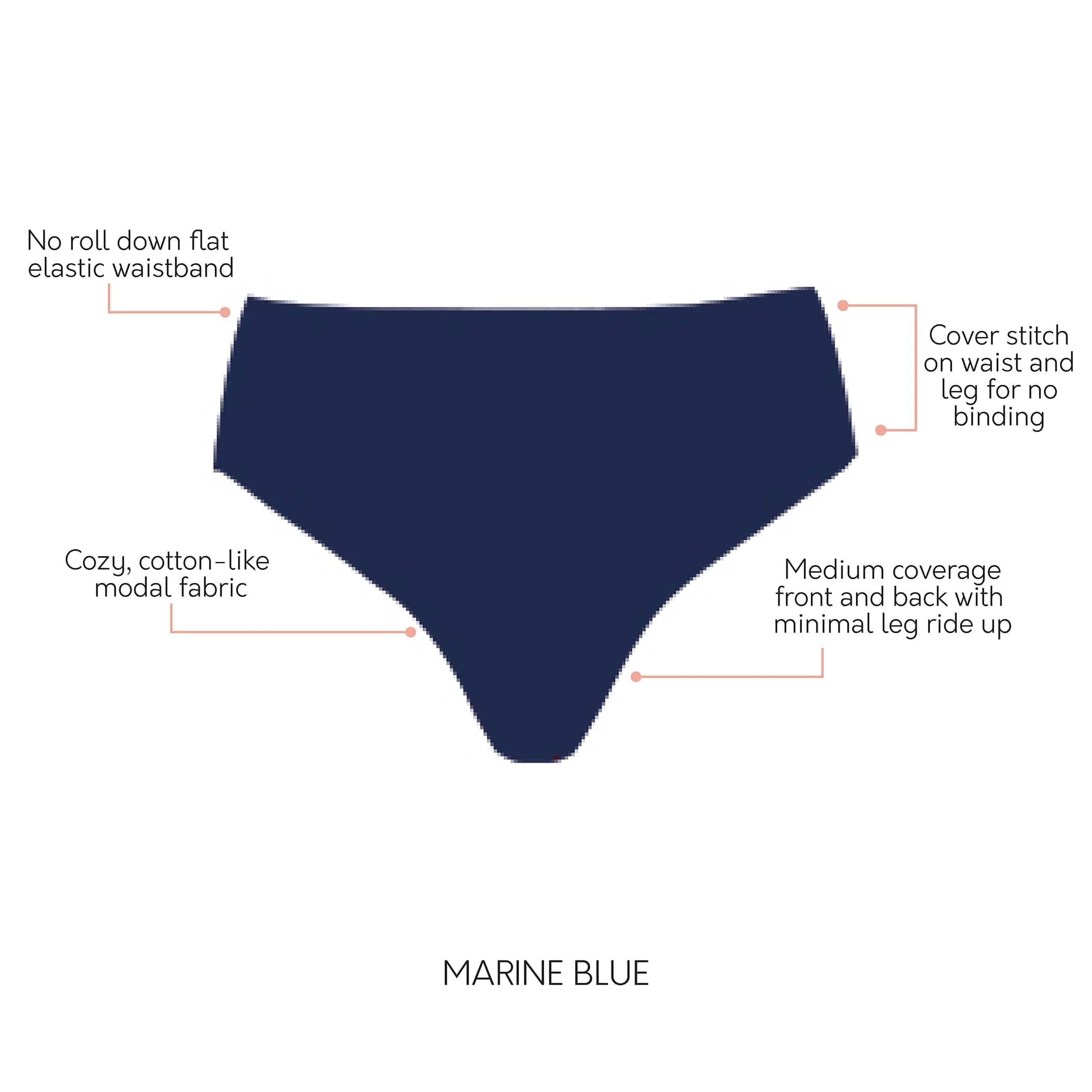 Cozy Full Coverage Hipster Underwear