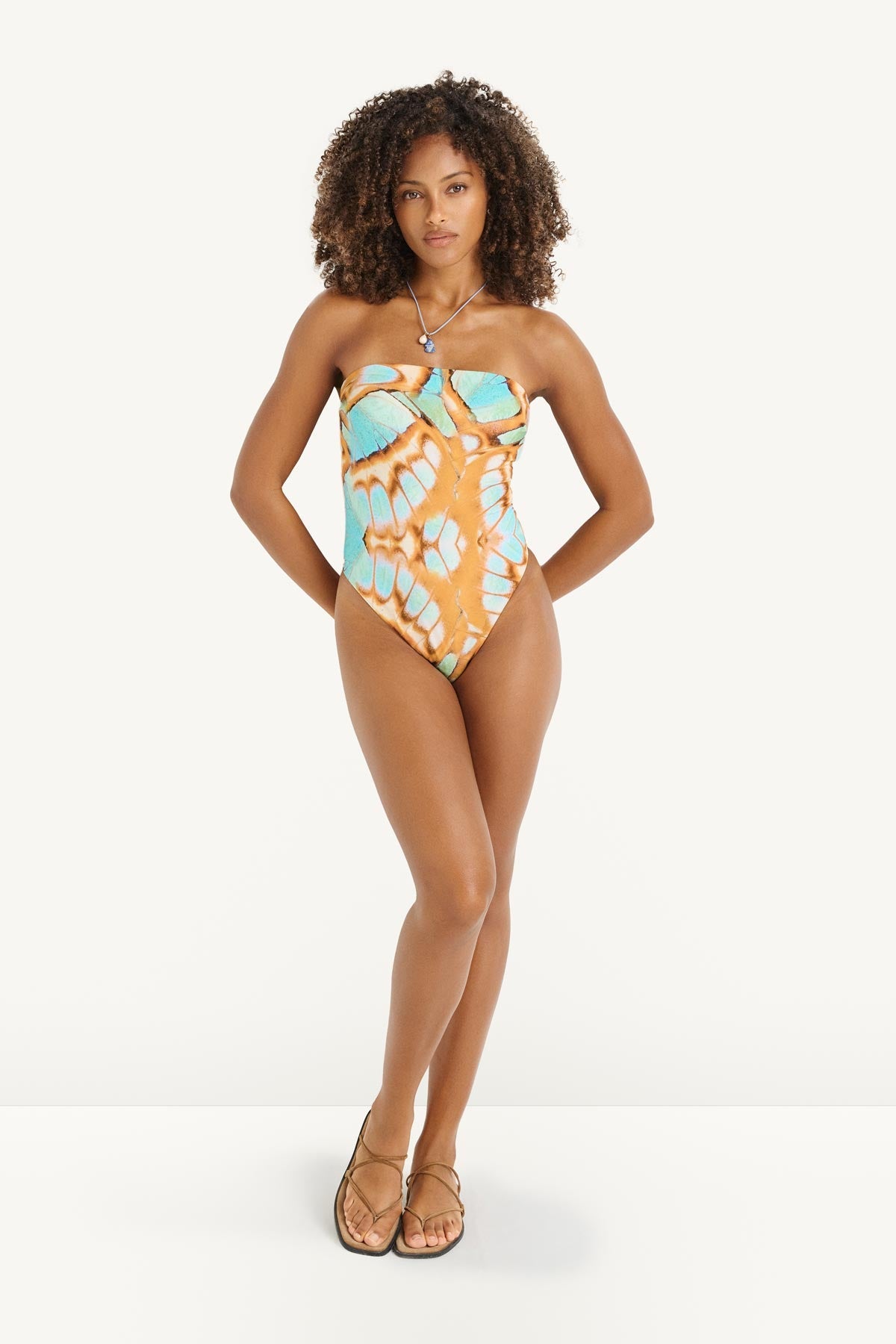 Classic Bandeau One Piece Swimsuit