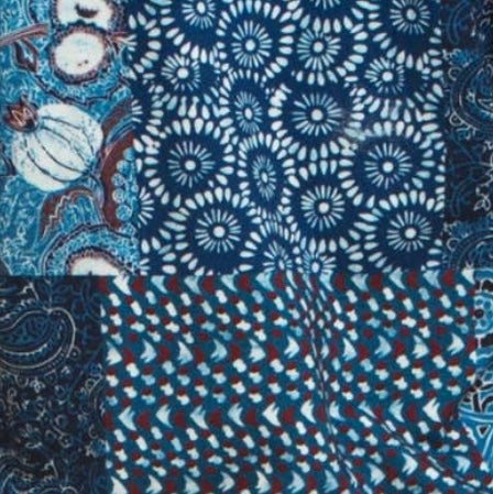 Nadi Wisteria Printed Fabric Swatch