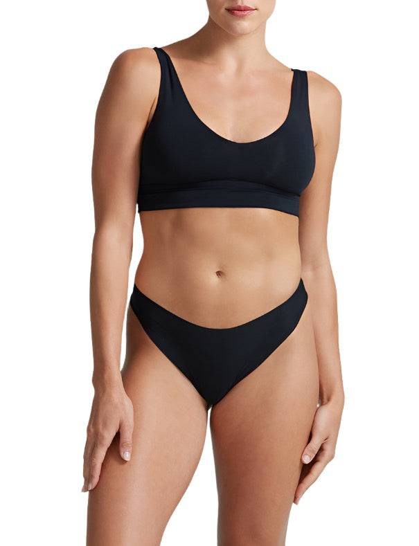 Wear All Day Butter Soft Mid-Rise Thong - OLIVIA PAISLEY 