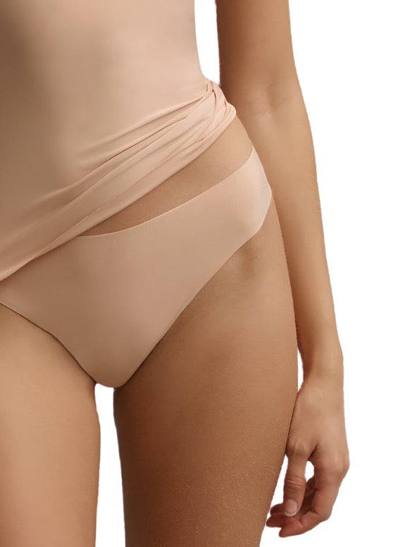 Wear All Day Butter Soft Mid-Rise Thong - OLIVIA PAISLEY 