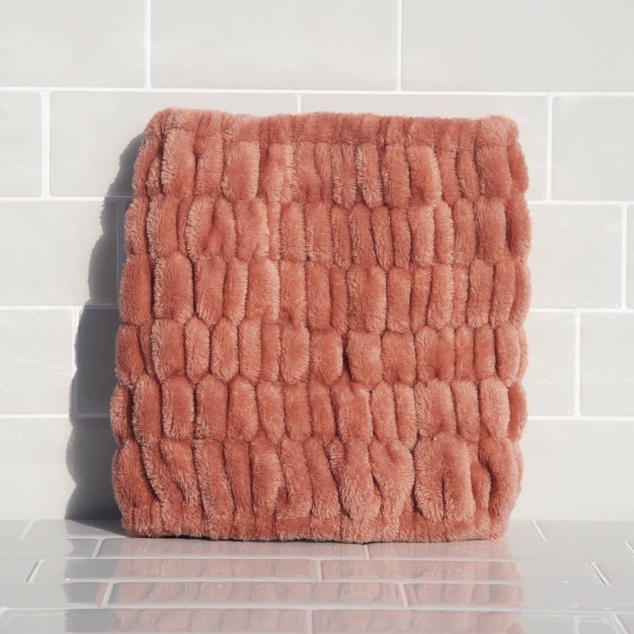 Extra Wide Spa Headband Dusty Rose