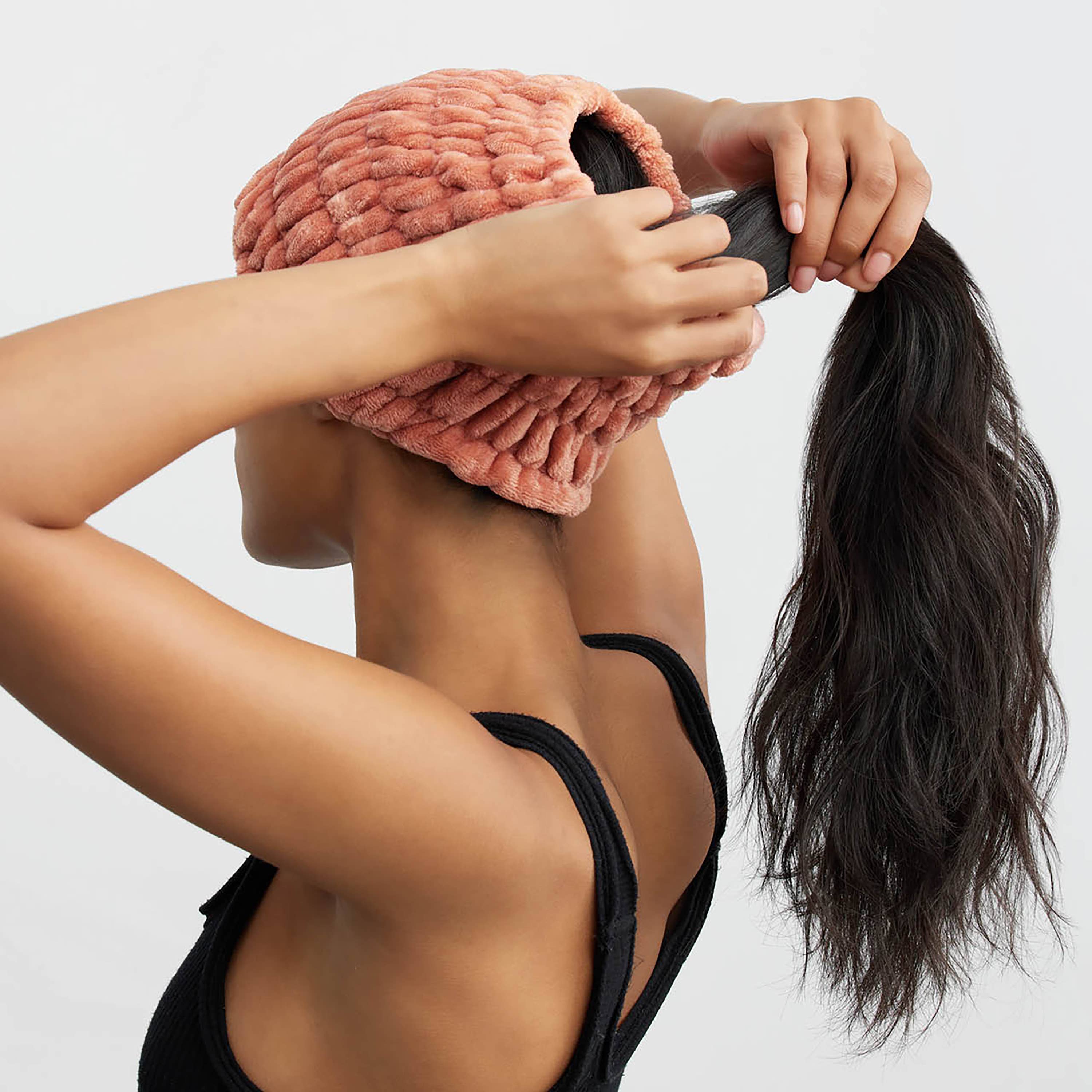 Extra Wide Spa Headband Dusty Rose