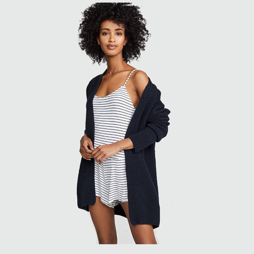 Women's Helgi Open-Front Cardigan Sweater - OLIVIA PAISLEY 