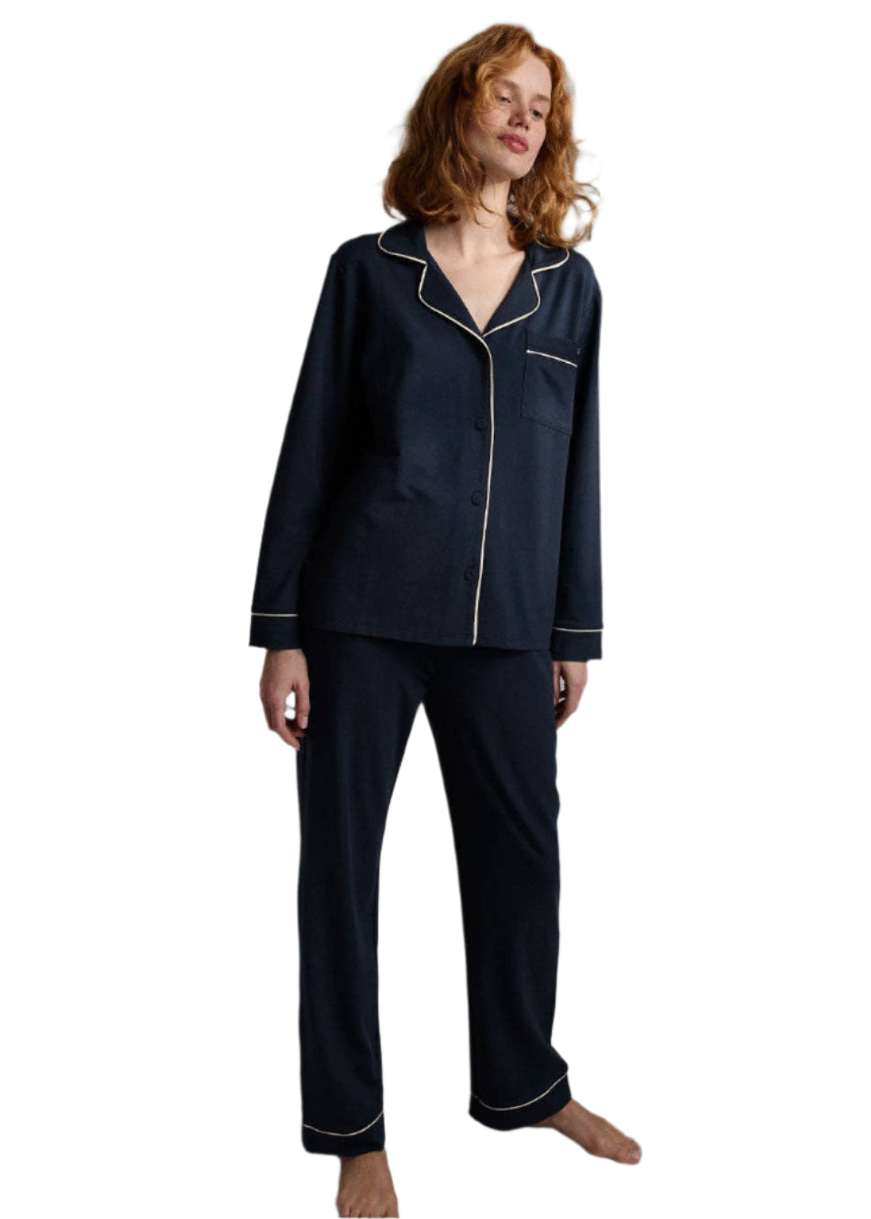 Slumberknit™ Essential Button Down Pant Set