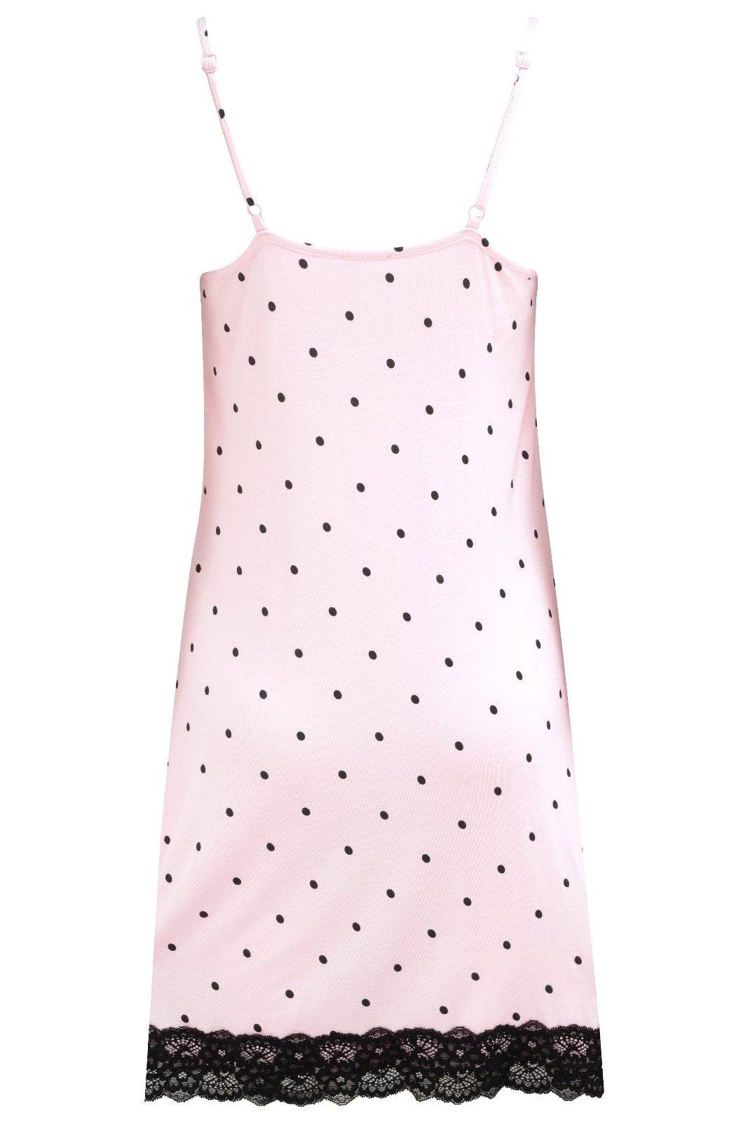 Sofa Loves Lace Hidden Support Soft Jersey Chemise - OLIVIA PAISLEY 