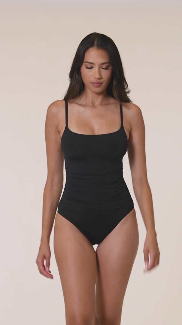 Island Goddess Lingerie One Piece - Black – OLIVIA PAISLEY